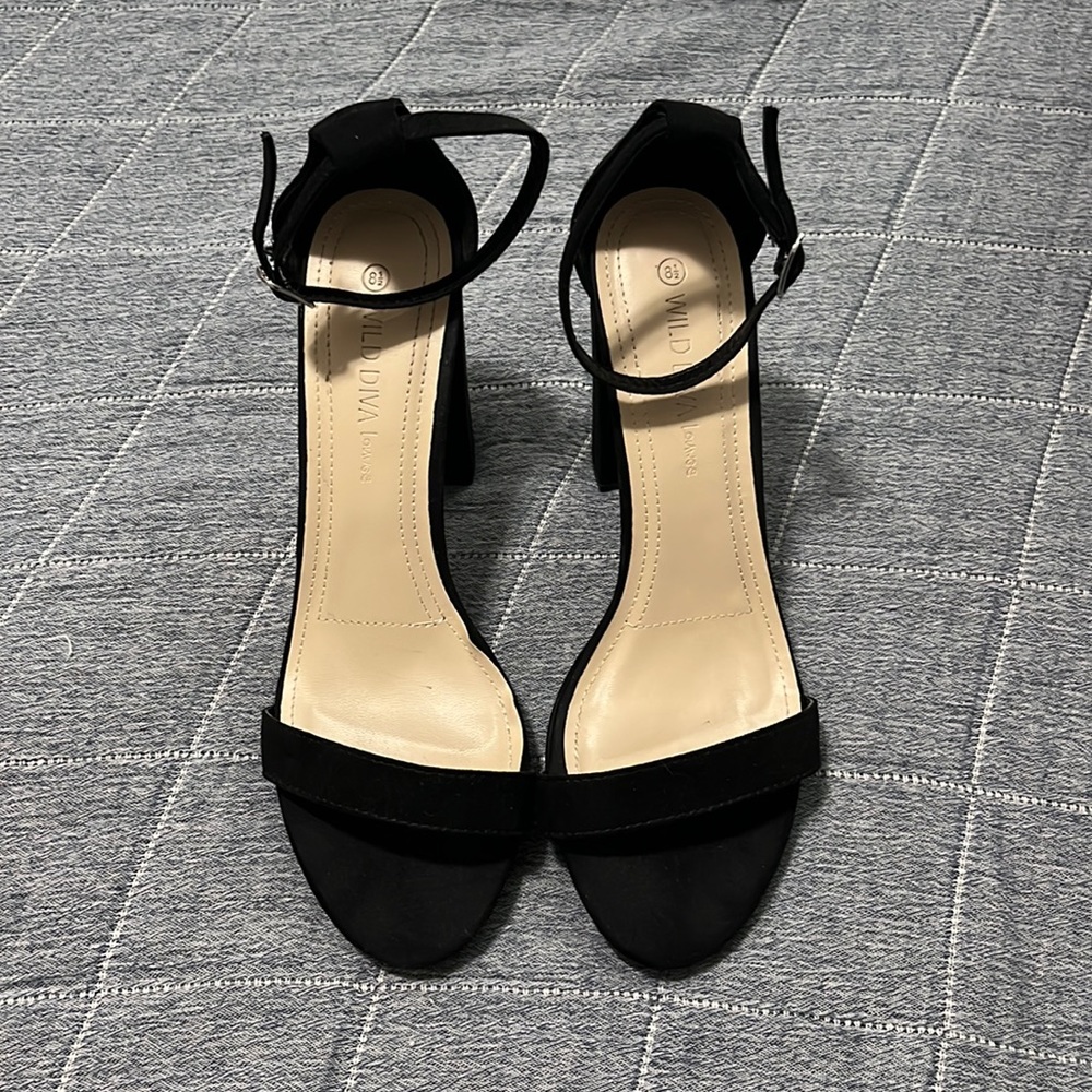 Size 8.5 Wild Diva heels